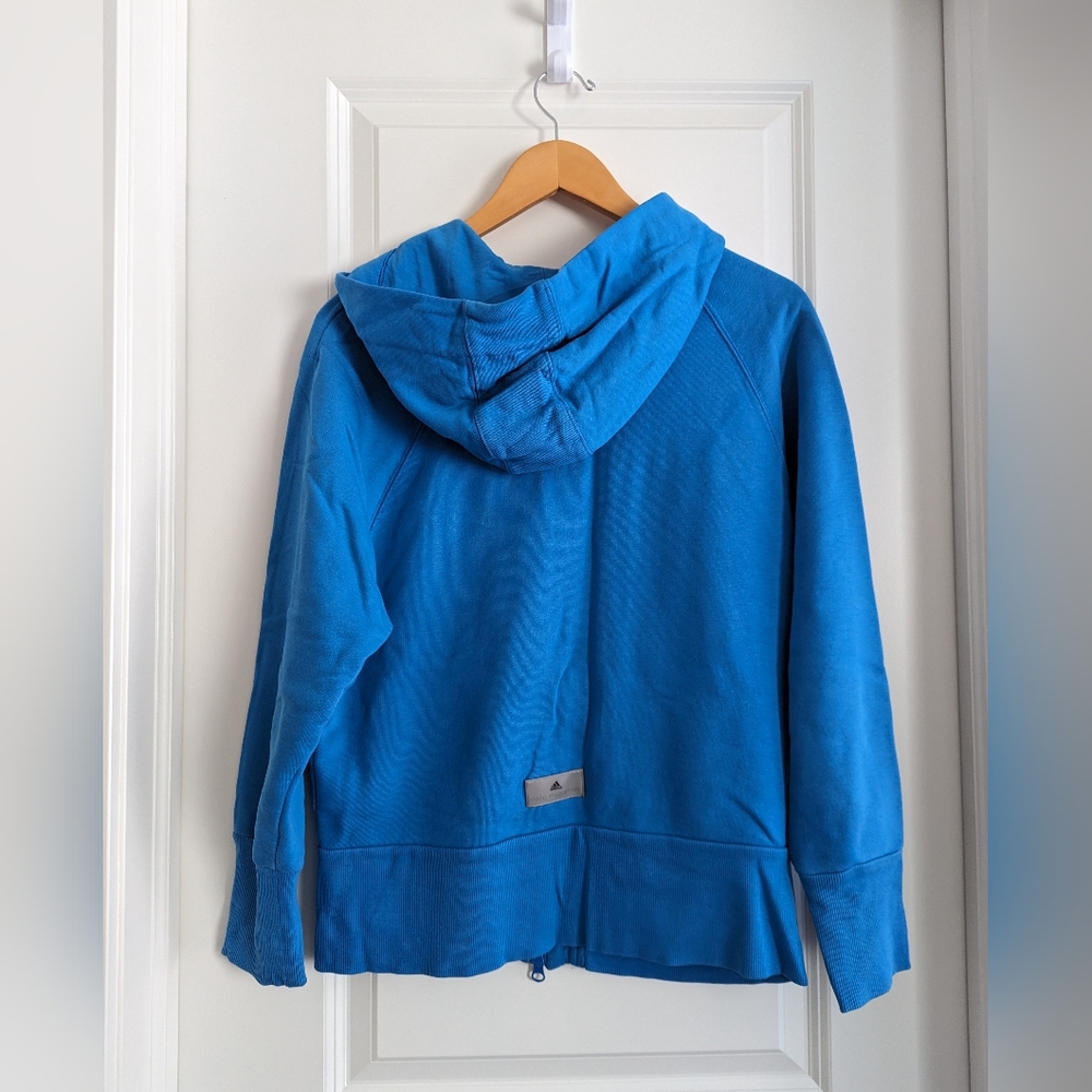 Adidas by Stella McCartney | Essential Zip-Hoody | Pool | Size S - Picture 5 of 9